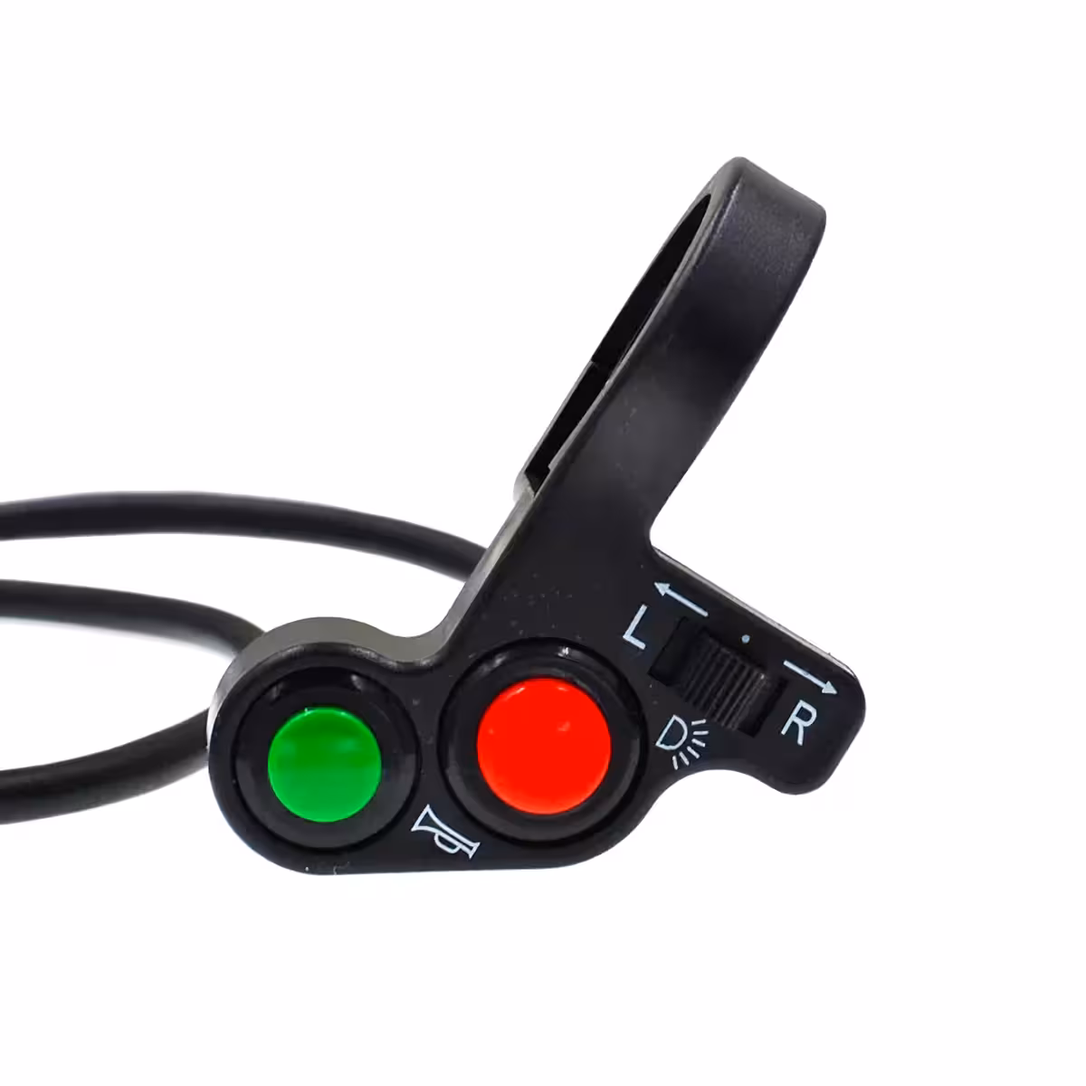 Switch for controlling bicycle or scooter turn signals