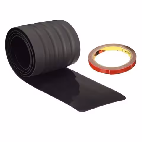 Rear Bumper Rubber Decorative Strip – Universal Anti-Slip Band for Car