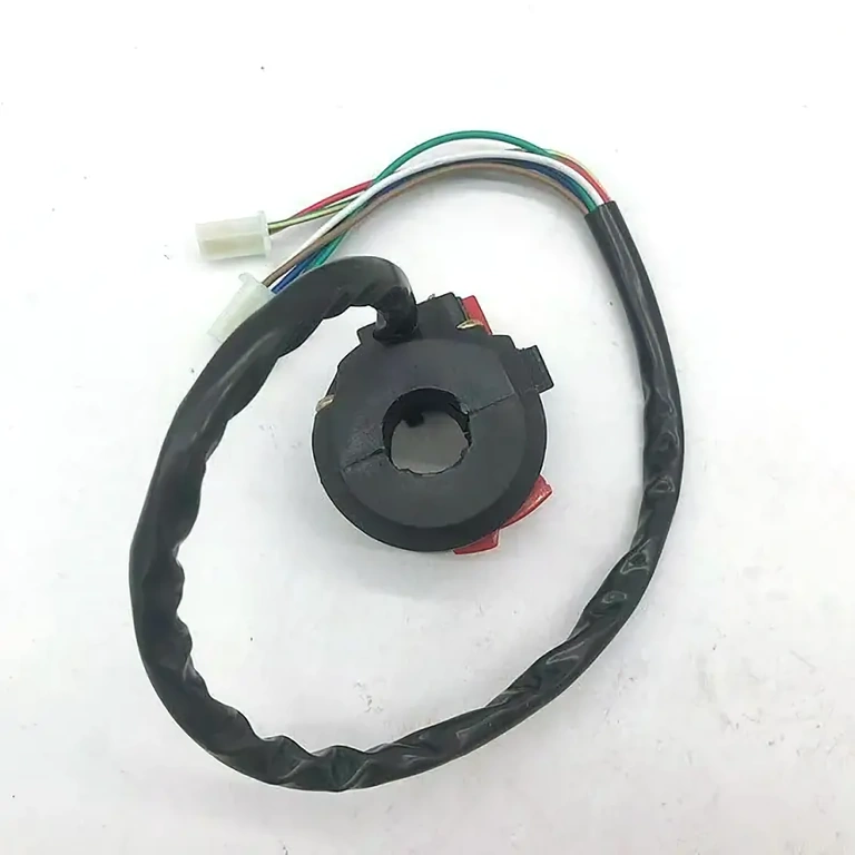 Left-side ATV electric switch Left-side ATV switch – light, shock, start