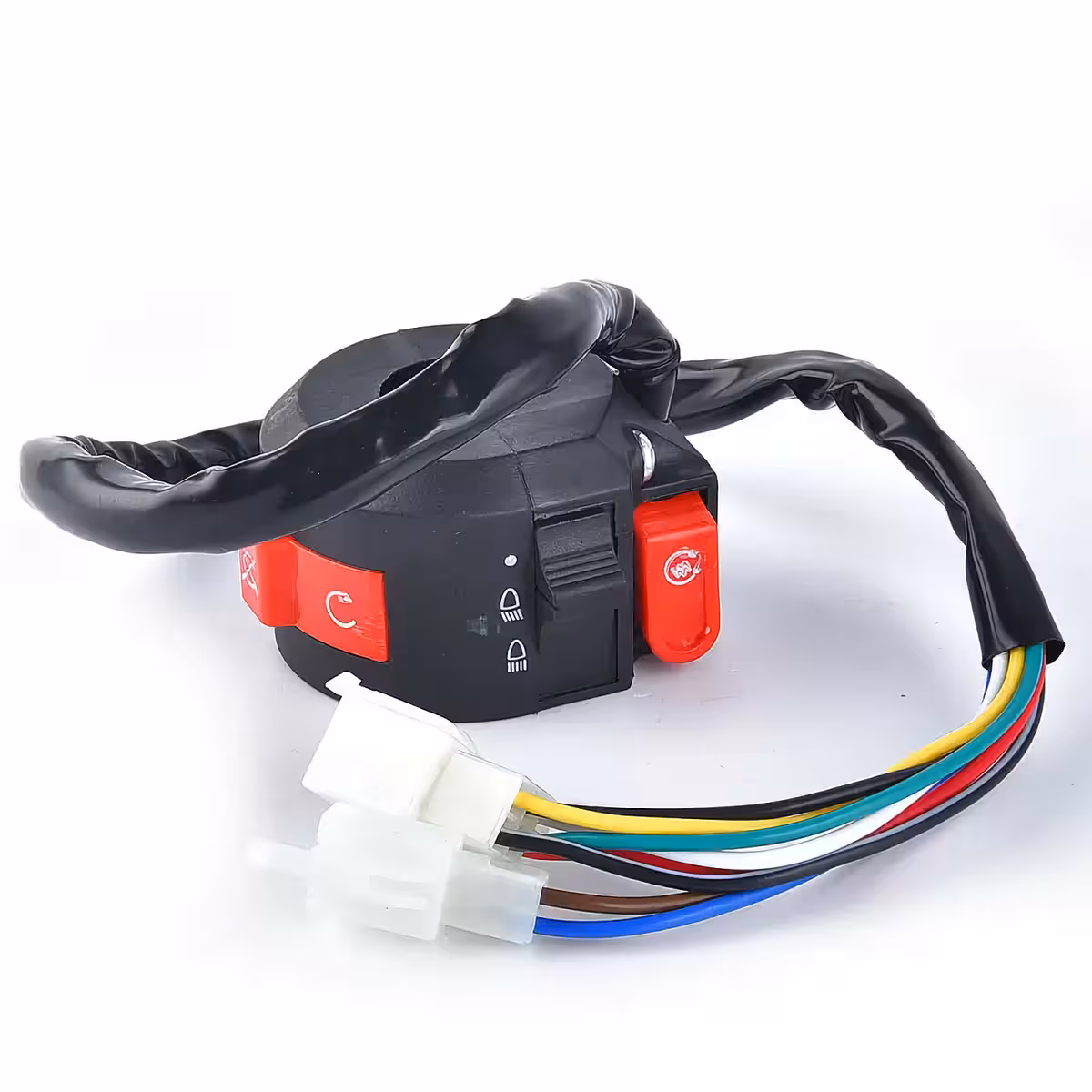 ATV 3-in-1 switch: lights, shock, start button