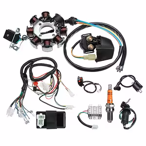Complete Electrical Wiring for Chinese ATV 150cc–300cc – Full 4T Vertical Engine Harness