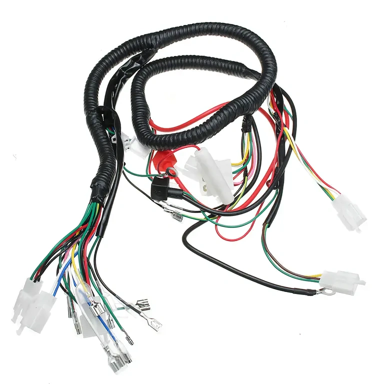 Complete ATV wiring set for vertical engine Complete ATV 150cc – 300cc electric start system