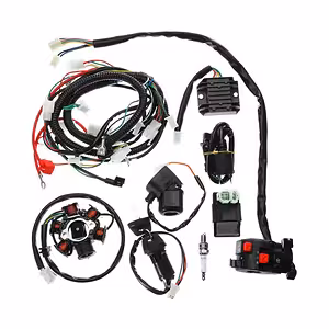 Complete Electrical Wiring Kit ATV Cross GY6 125cc / 150cc – Harness Kit + Start Components