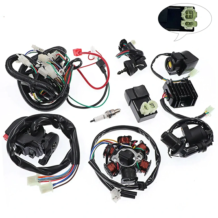 ATV GY6 150cc wiring kit Complete ATV GY6 150cc wiring kit