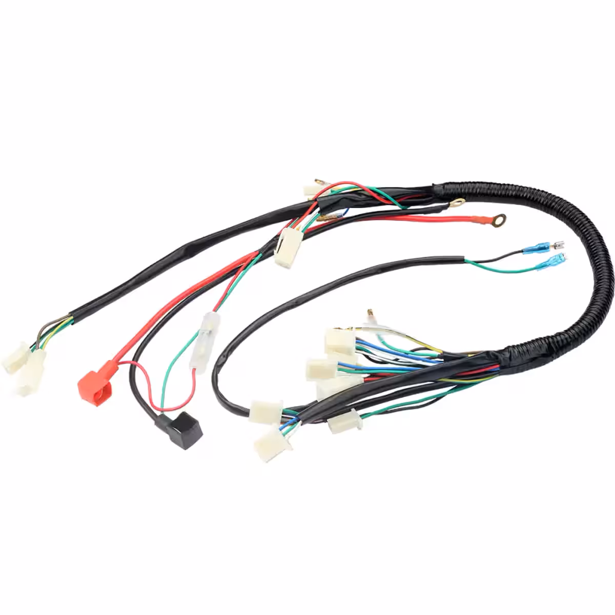 Complete wiring system for ATV 125cc