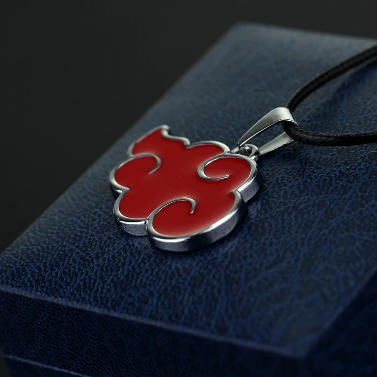 Naruto accessory – necklace with Red Cloud symbol