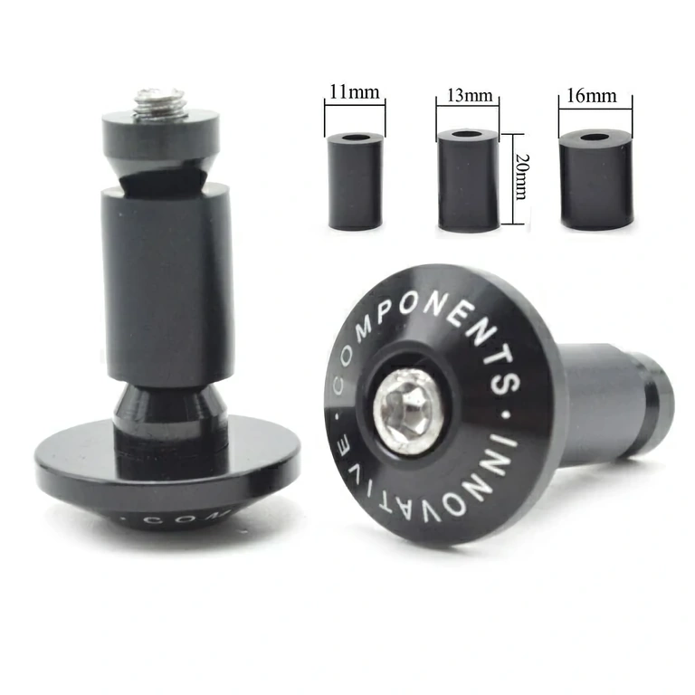 Handlebar ends suitable for chopper, enduro, naked motorcycles