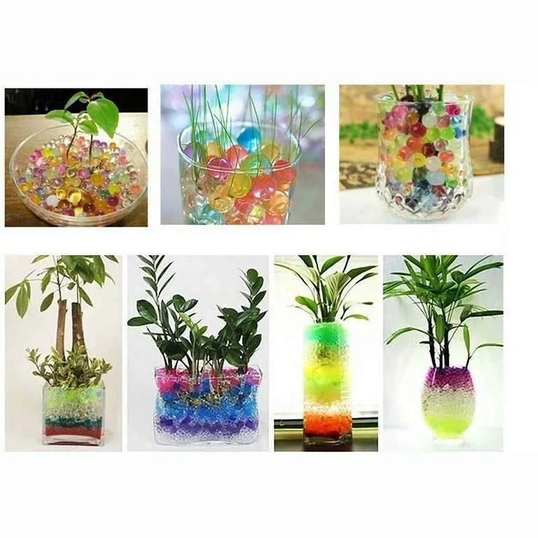 Gel balls for floral arrangements Hydrogel beads for floral arrangements and event decor