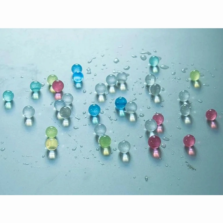 Colored ORBEEZ balls for decoration Colored ORBEEZ gel beads for vase decoration and flower arrangements