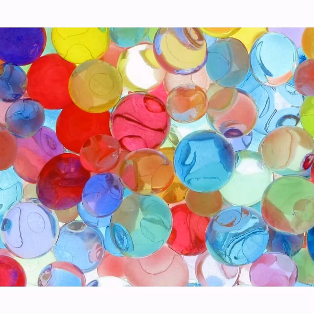 Colorful magical hydrogel beads for home decoration and special events