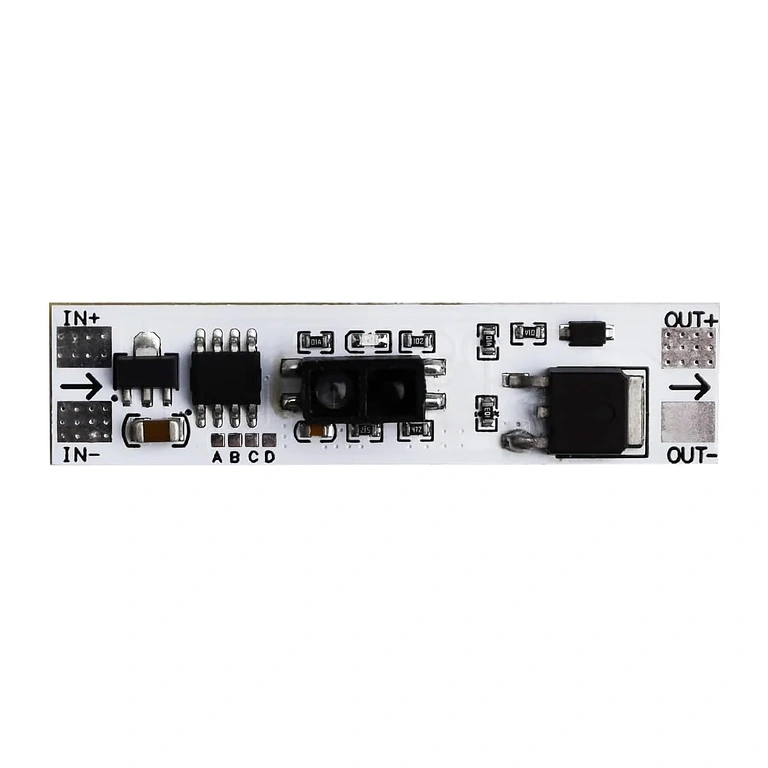 Usage – motion-activated lighting Infrared palm sensor module for 12V control, ideal for small devices