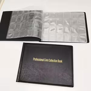 Coin Collector Album Binder – Capacity for 240 Numismatic Coins