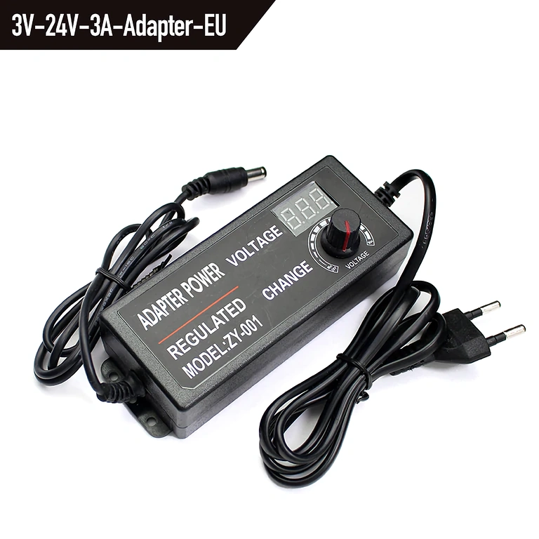 Adjustable voltage converter ideal for electronic projects and hobby