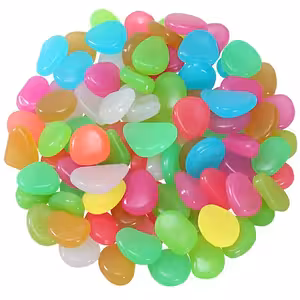 Decorative Glow-in-the-Dark Stones for Garden, Aquarium, and Ambient – Phosphorescent Pebbles