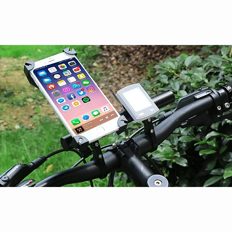 Aluminum bicycle handlebar mount, lightweight and durable