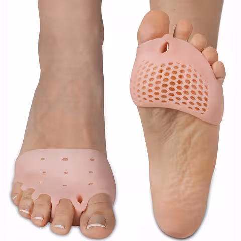 Hallux Valgus Toe Corrector Brace – Silicone Bunion Protector for Day and Night Use