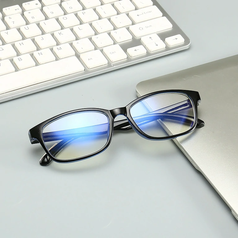 Anti-glare glasses for laptop, tablet, and TV Eye protection from blue light emitted by multiple screens
