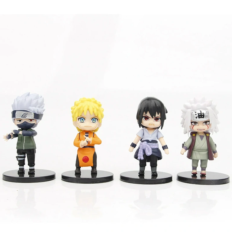Complete Naruto toy model set Set of 12 high-quality Naruto Shippuden toy models