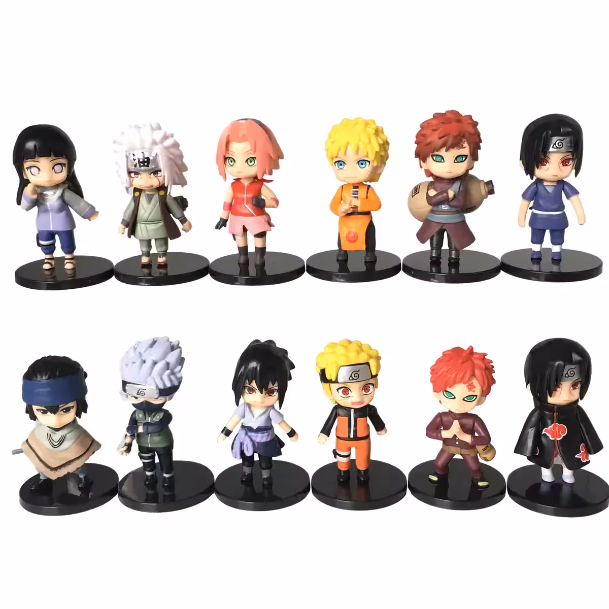 Mini-figure toys inspired by Naruto Shippuden anime