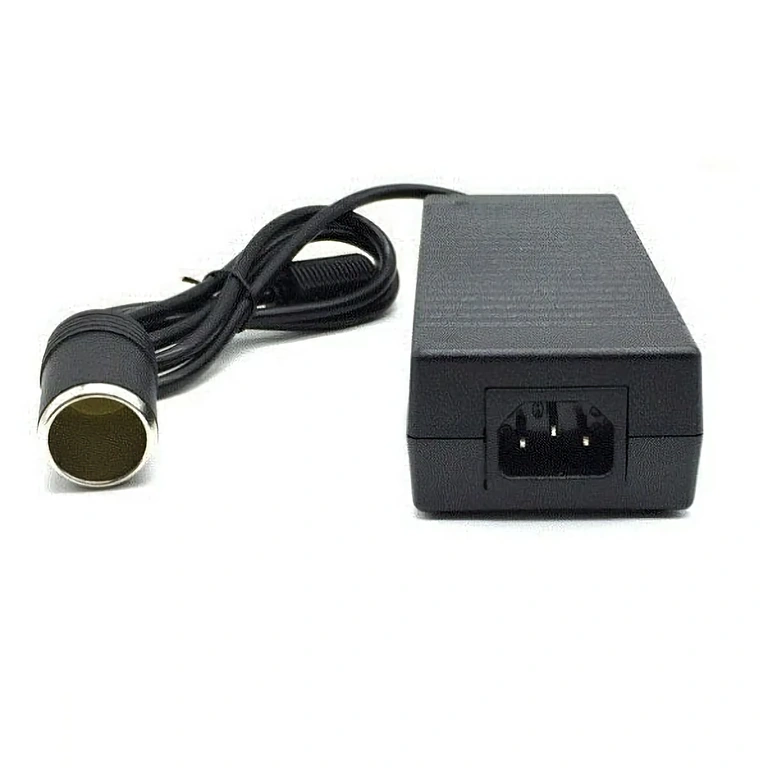 12V device adapter with cigarette lighter socket, powered from 220V outlet