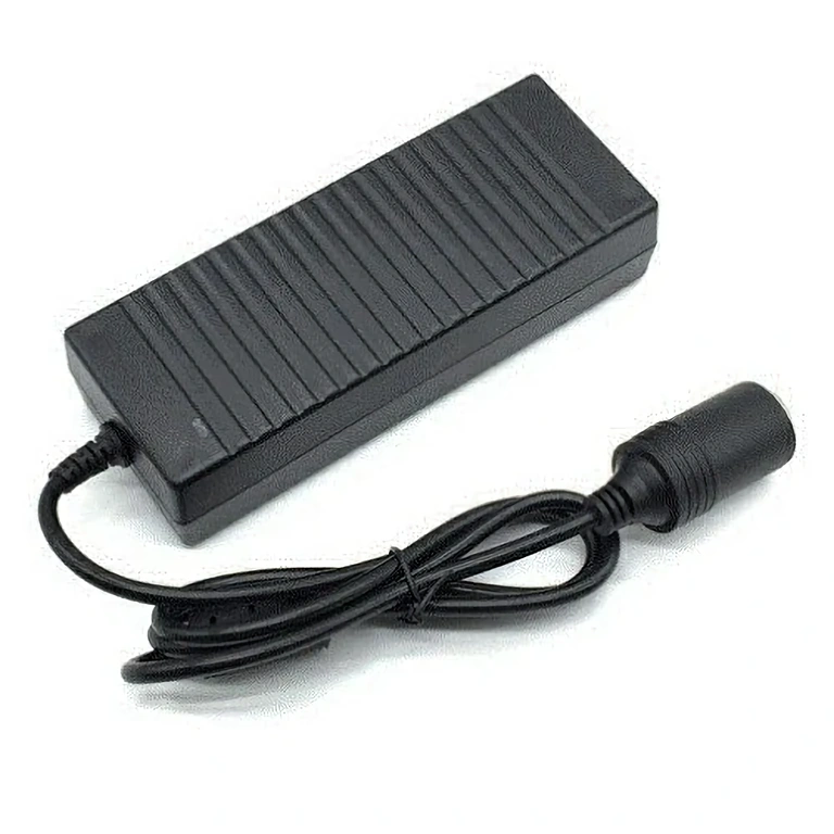 220V to 12V socket converter with cigarette lighter plug for automotive devices