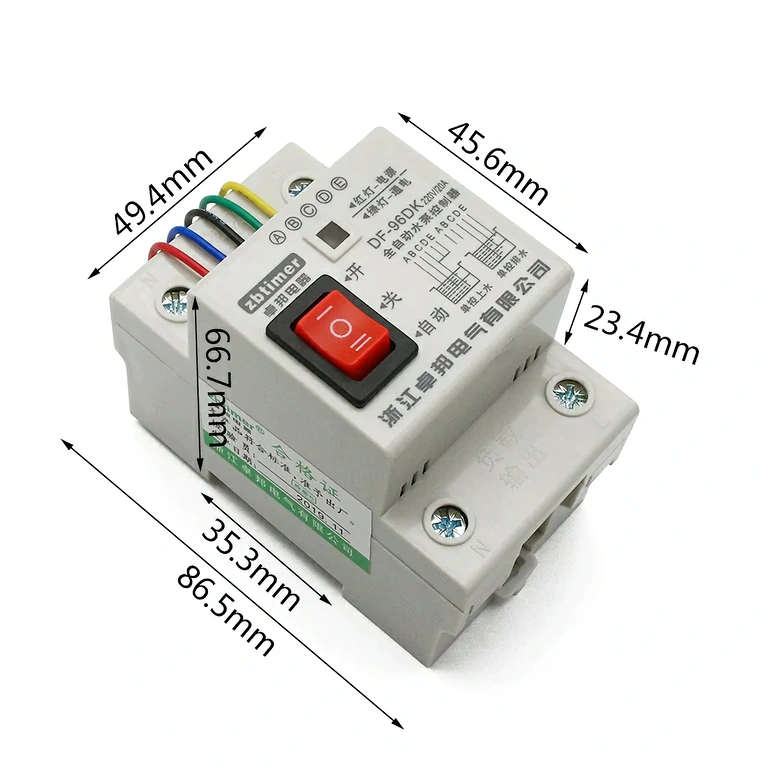 Smart device for liquid level control, 220V powered with relay output