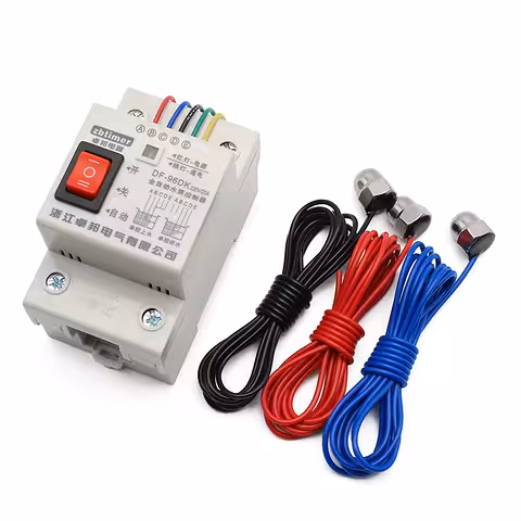 Automatic Water Level Control Relay with 3 Sensors – Electronic Regulator for Tanks, Reservoirs, and Pools