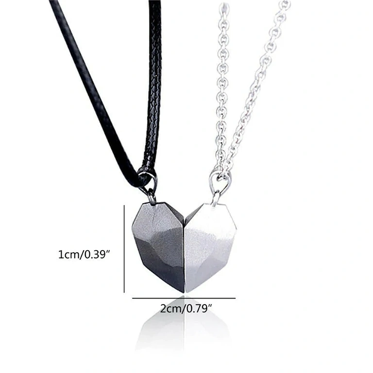 Couple necklaces with magnets – symbol of love and connection
