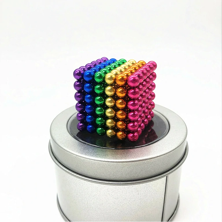 5mm colored balls for creation – fun and educational magnetic puzzle