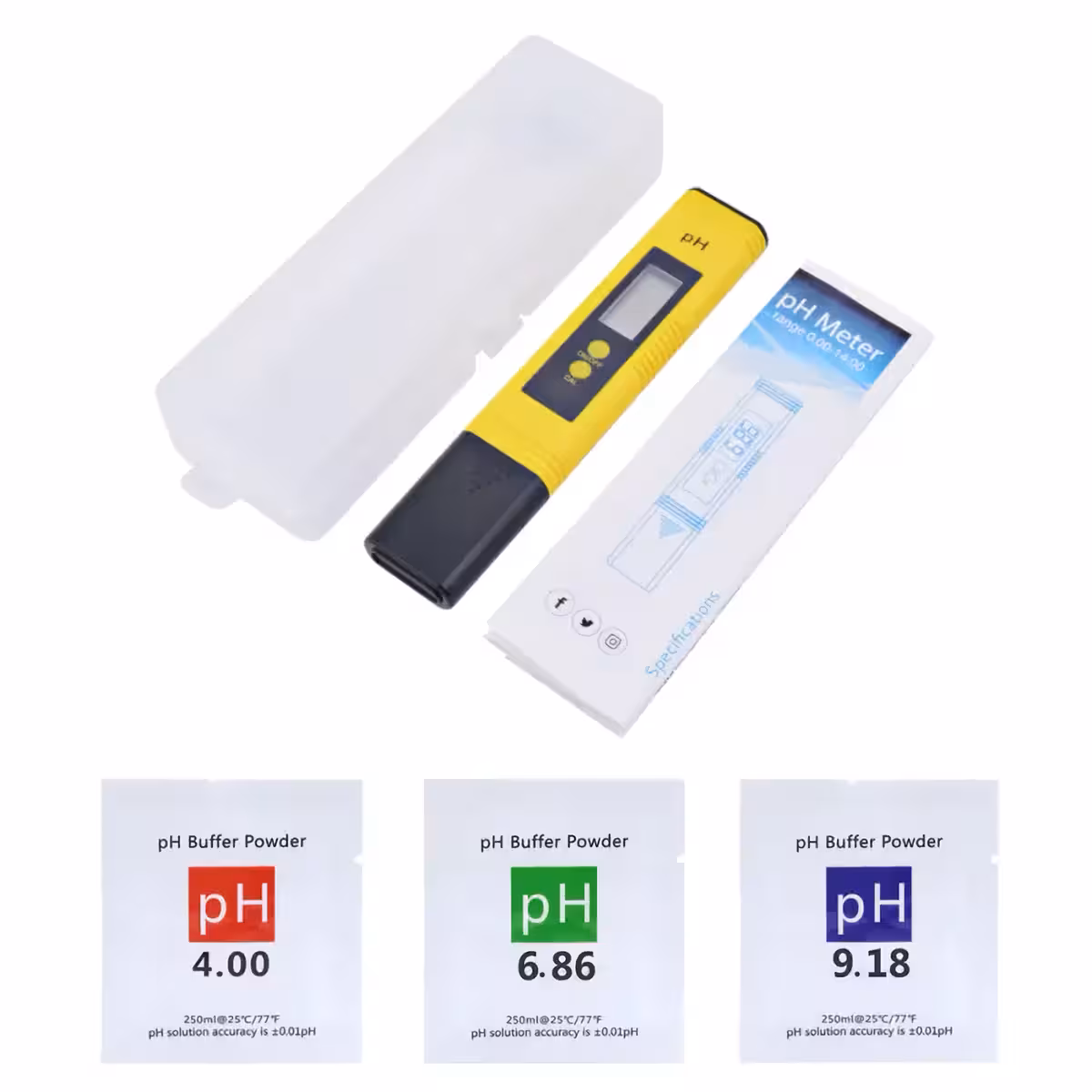 Water quality testing instrument – aquariums, pools, basins