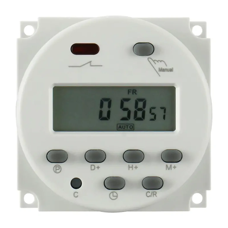Digital timer 12V for automatic control of pumps, fans, and other consumers
