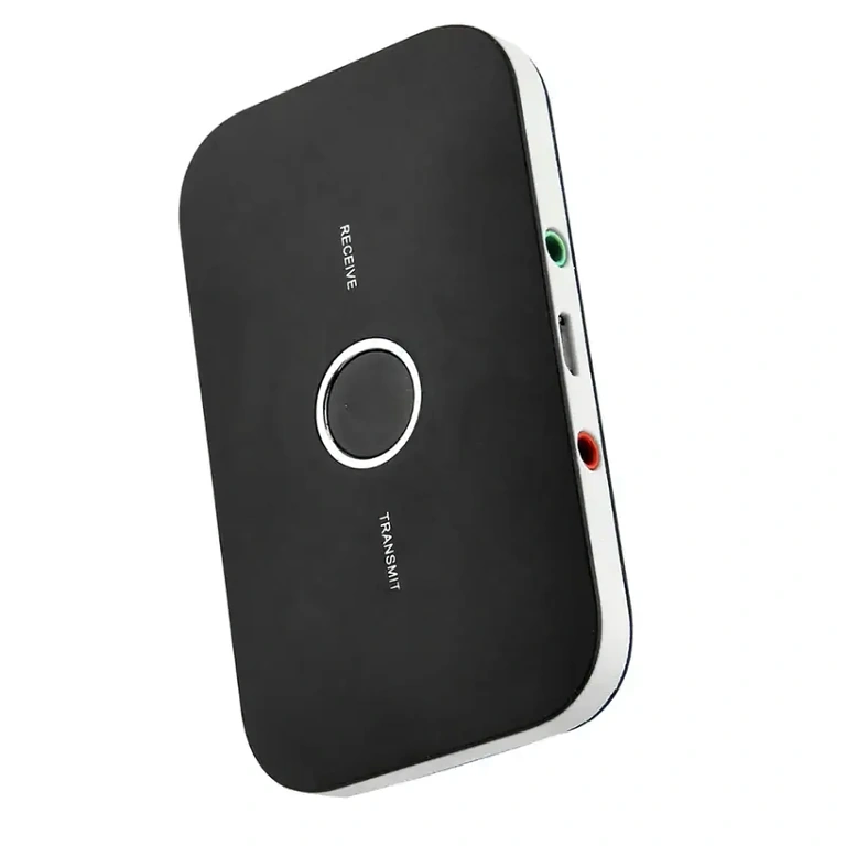 Adjustable Bluetooth module for audio transmission to wireless headphones