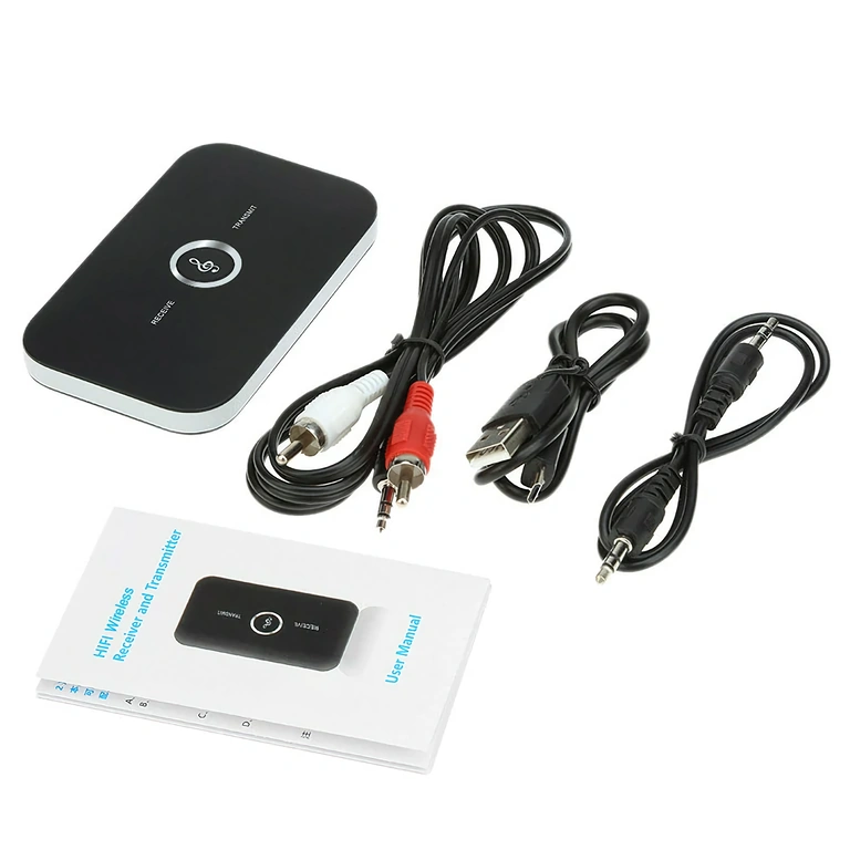 Bluetooth adapter for transmission from TV to headphones or Bluetooth speakers