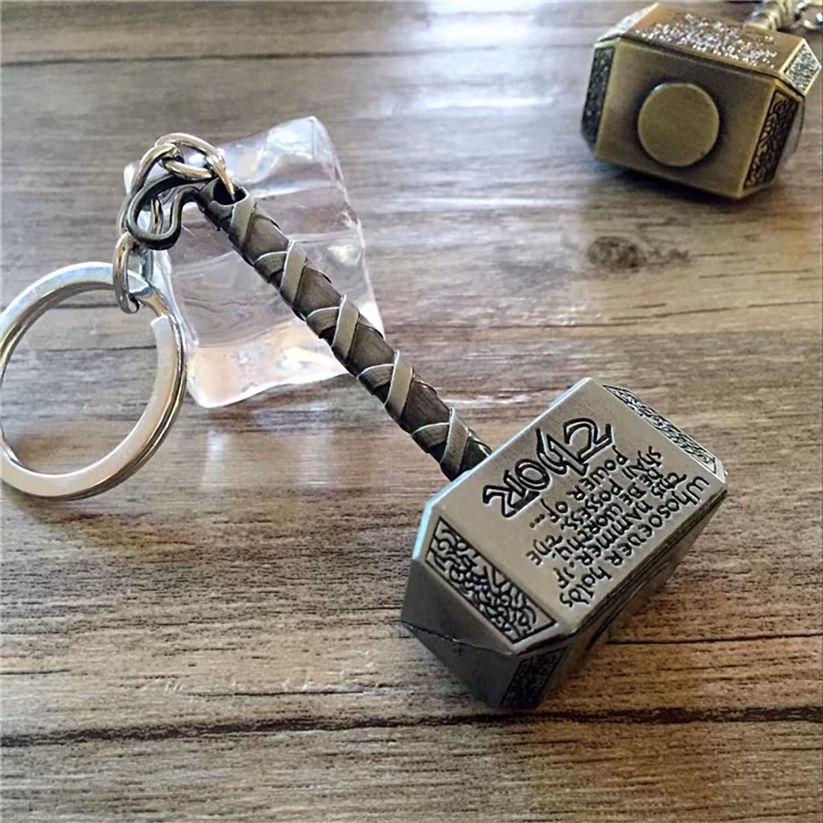 Souvenir inspired by Thor movie – metal hammer keychain