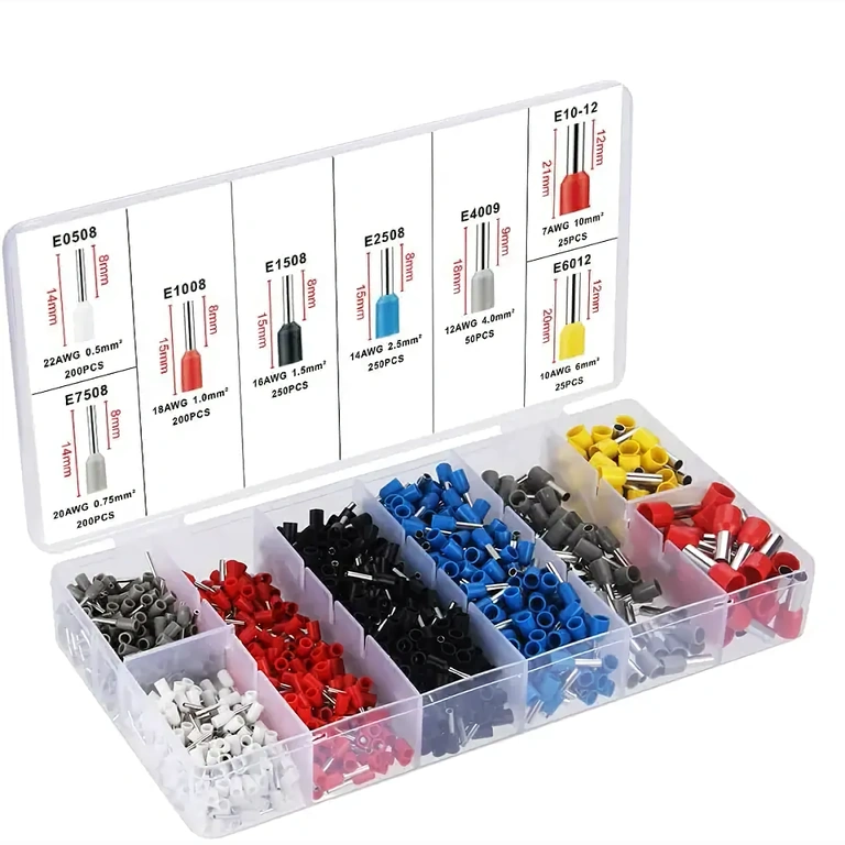 Special pliers for tubular insulated terminals