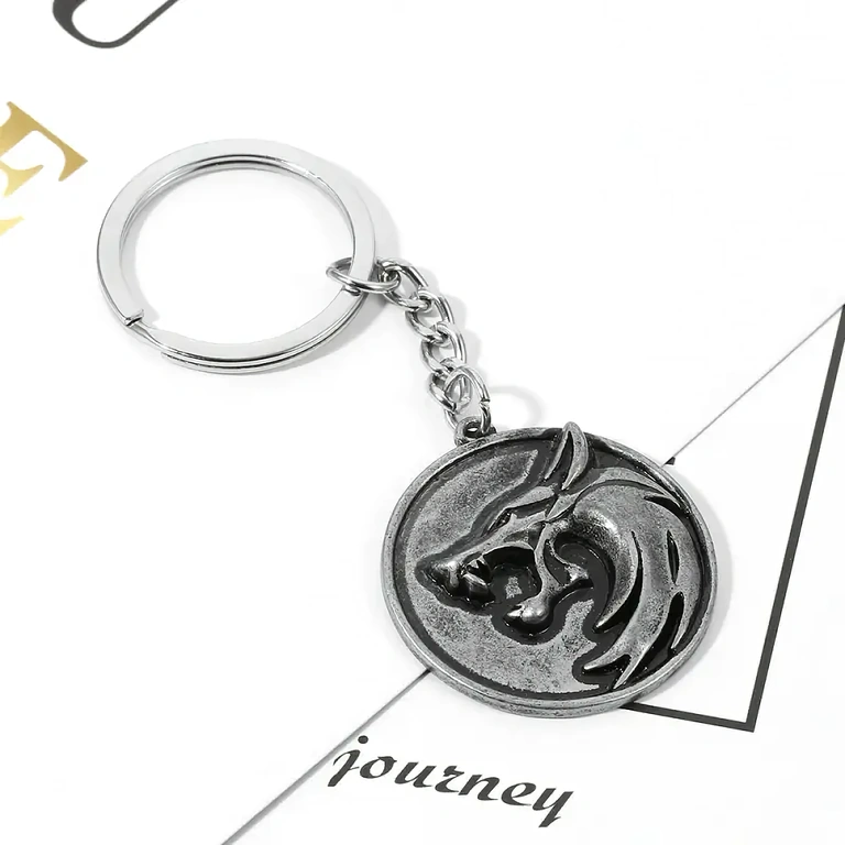 Silver Witcher fan set Ideal gift for The Witcher fans – durable alloy pendants