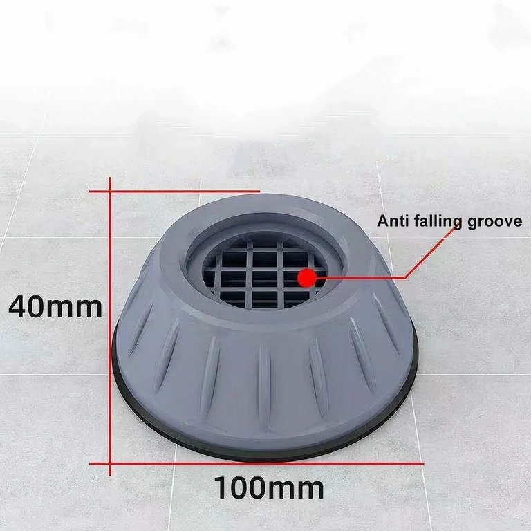 Floor vibration dampers for appliances Floor damping pads for washing machines and dryers