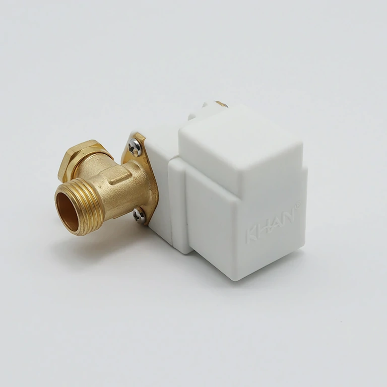 12V normally closed brass solenoid valve, easy-to-clean filter, suitable for low-viscosity liquids