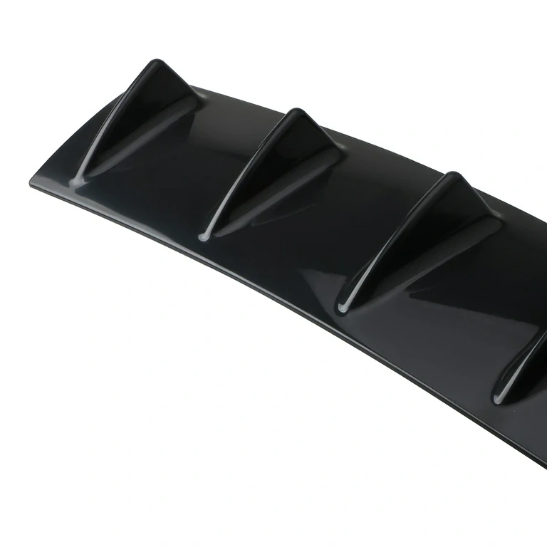 Rear bumper air deflector Rear bumper air deflector, reduces wind resistance, car accessory
