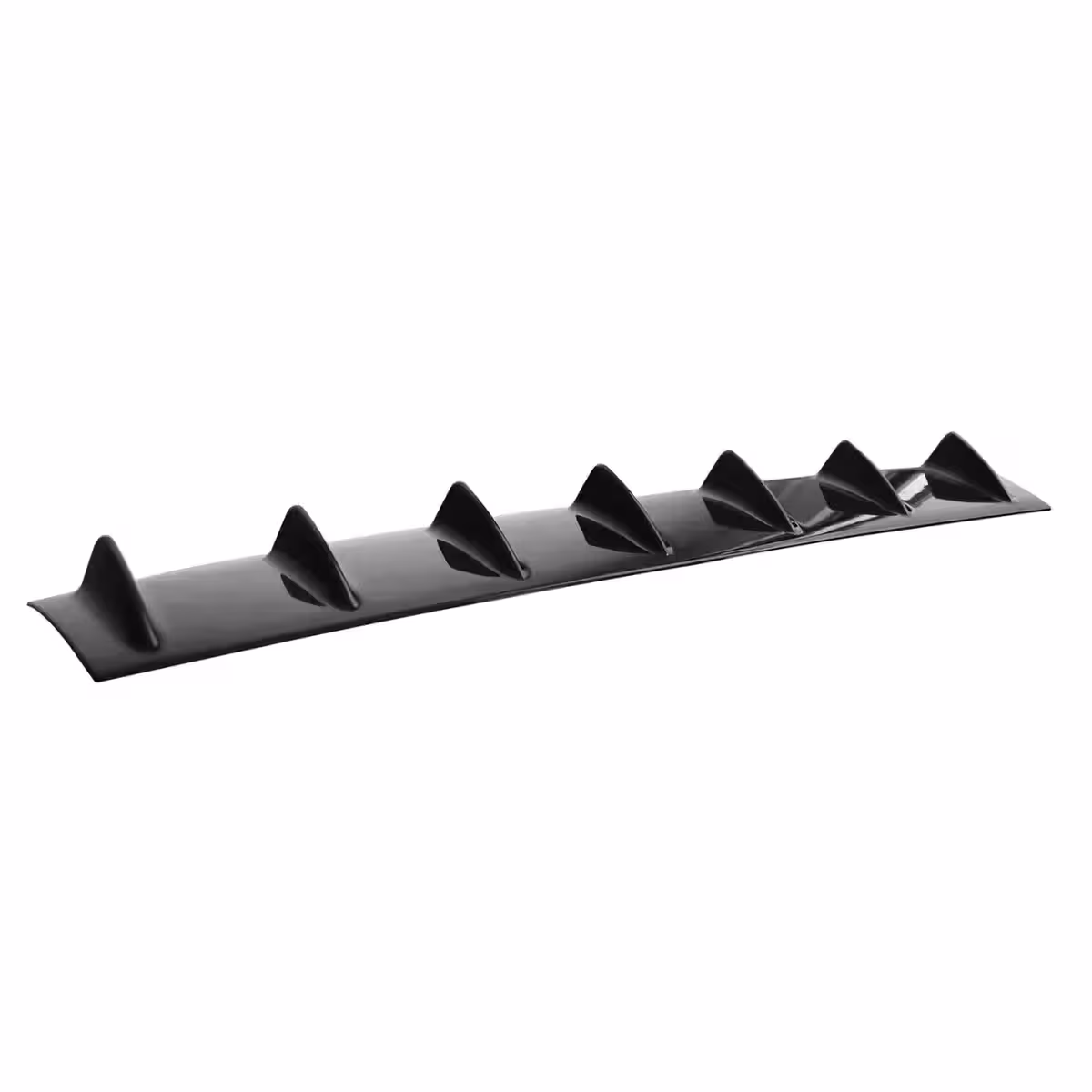 Rear bumper spoiler diffuser, made of durable ABS