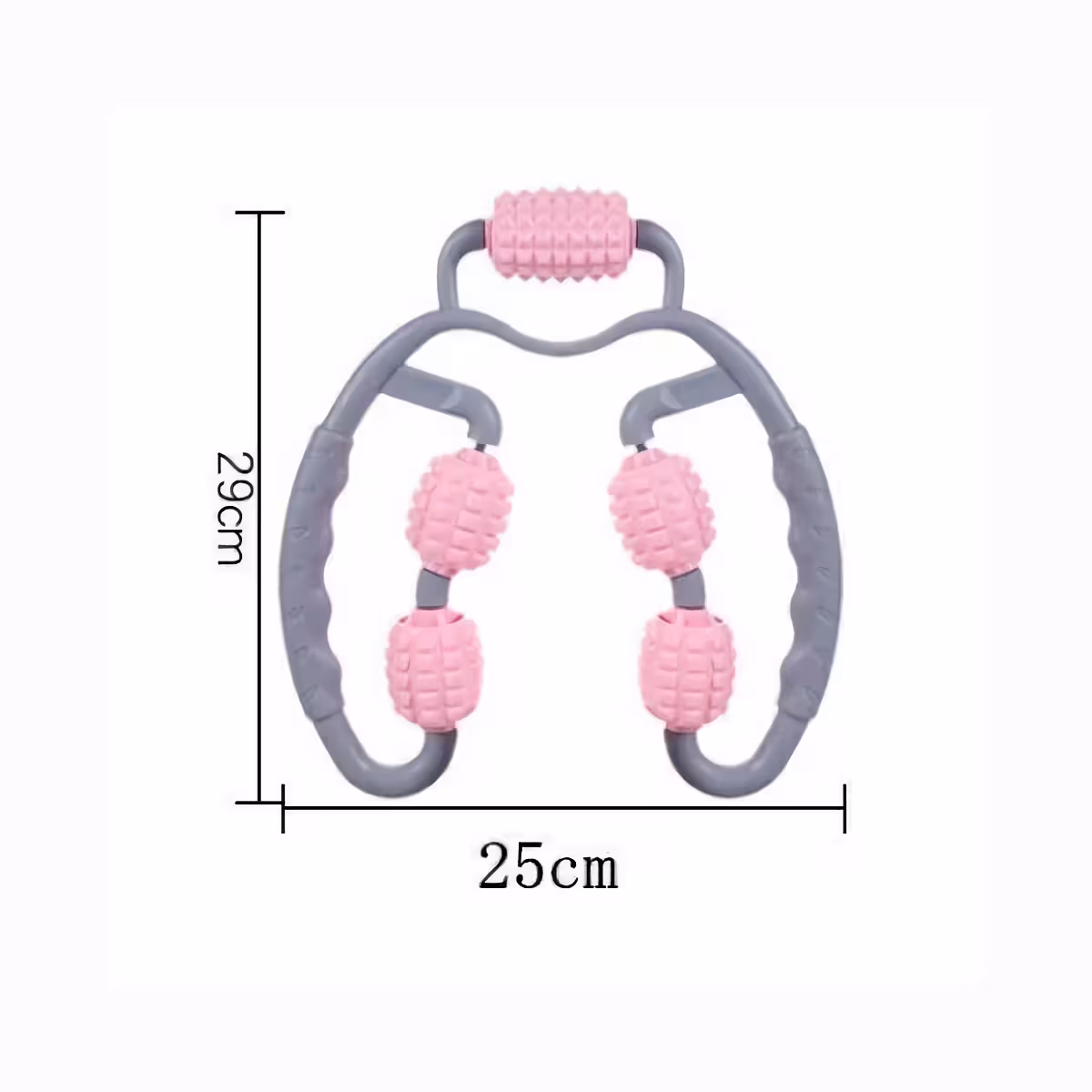 Body massage device for reducing muscle pain