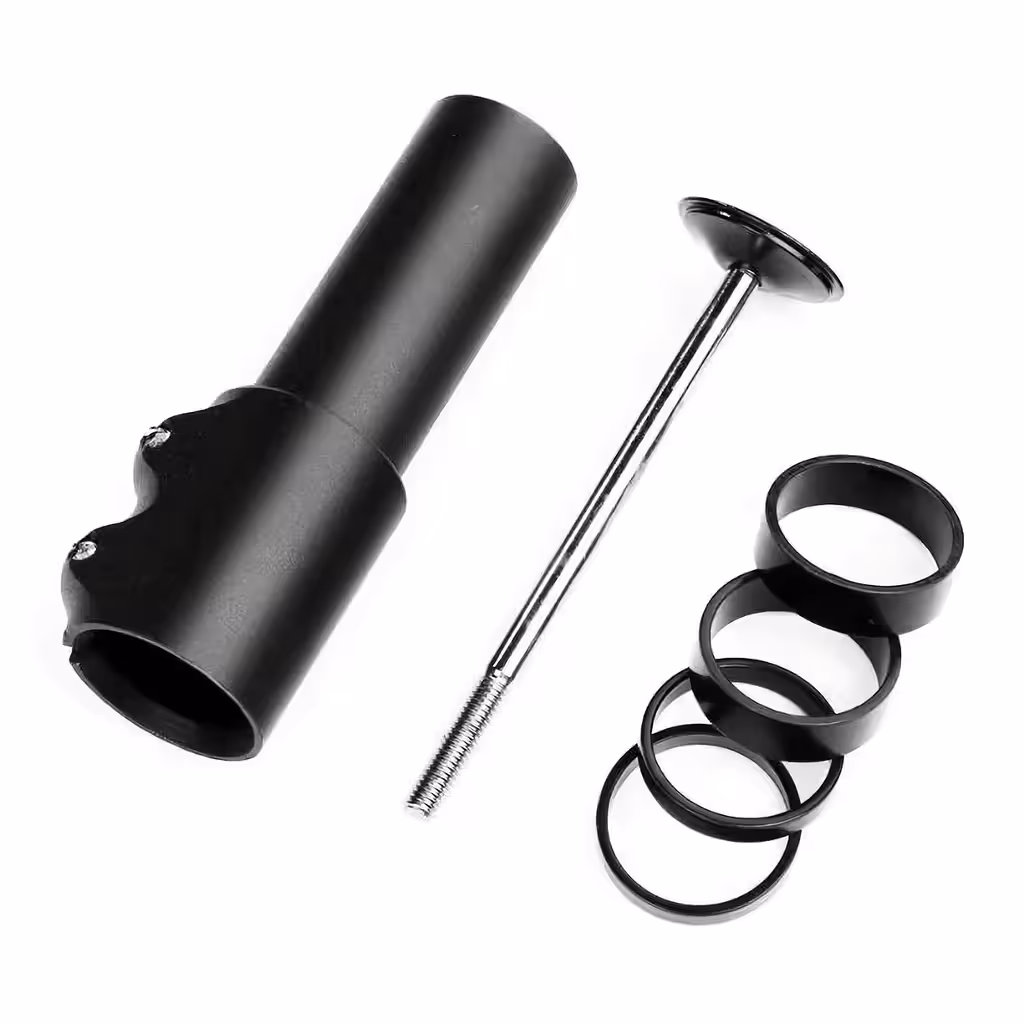 Bicycle Handlebar Riser 28.6 mm – Adjustable Aluminum Handlebar Extension