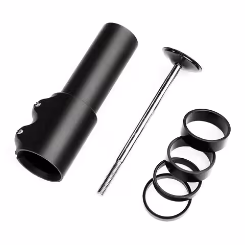 Bicycle Handlebar Riser 28.6 mm – Adjustable Aluminum Handlebar Extension