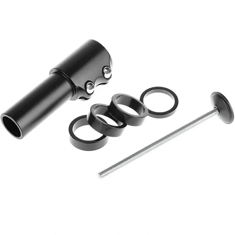 28.6mm standard handlebar stem extender Ideal extension for bike fork post – adjustable