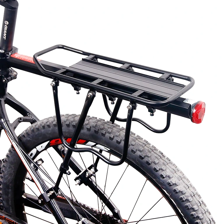 Aluminum MTB bike rear rack 26–29 inch Durable aluminum bike trunk rack with seat post mount for MTB