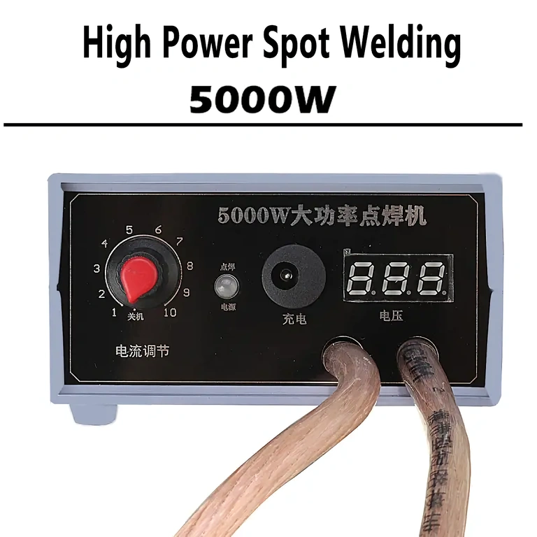 Welder for Lipo and Ni-CD packs Cylindrical battery welding equipment with nickel strips