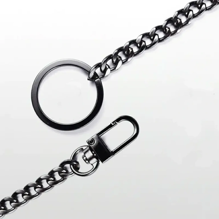 Fashion chain for jeans-style pants Chic accessory for jeans – decorative metal chain