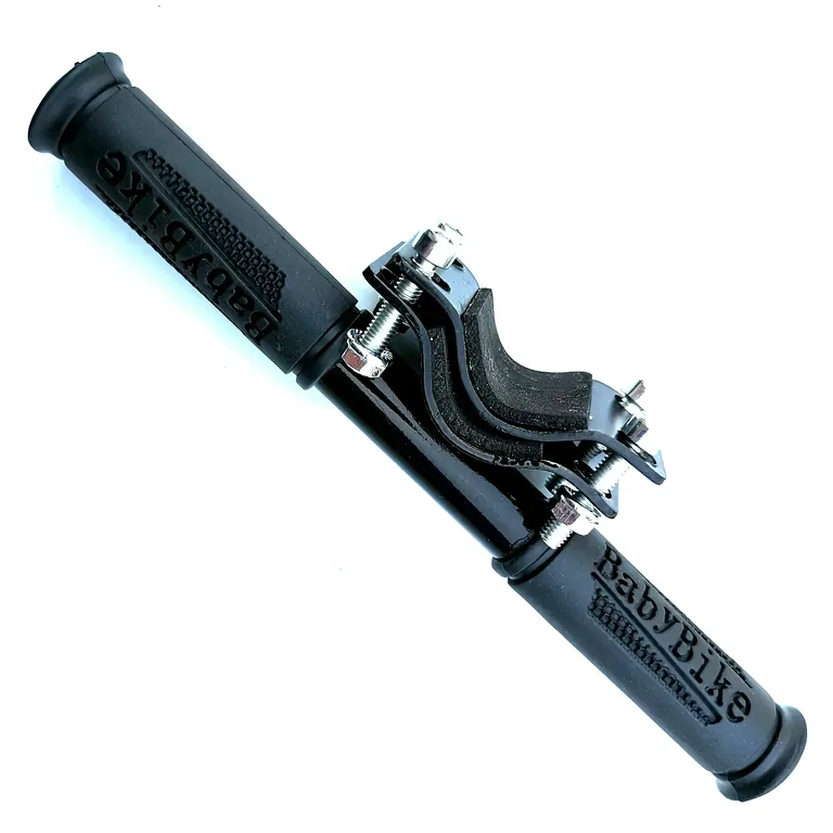 Durable metal handle with anti-slip grips for children