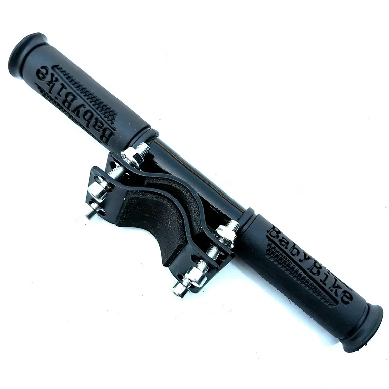 Child support handle mountable on scooter handlebar