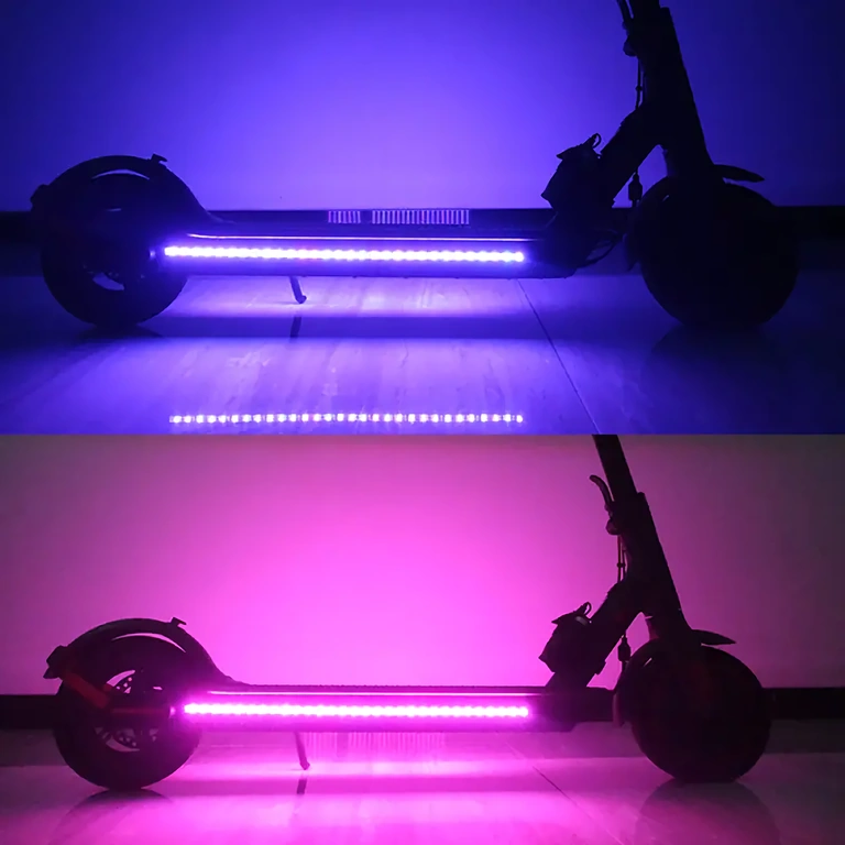 Decorative LED strip for electric scooters Flexible LED strip for side lighting on scooters
